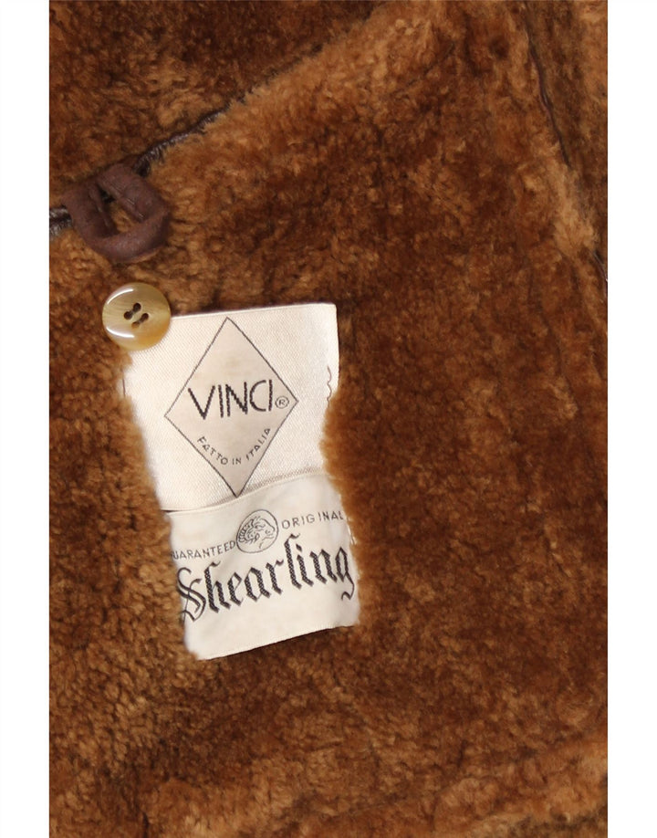 Kurtka męska Vinci Shearling UK 40 Large Brown Shearling