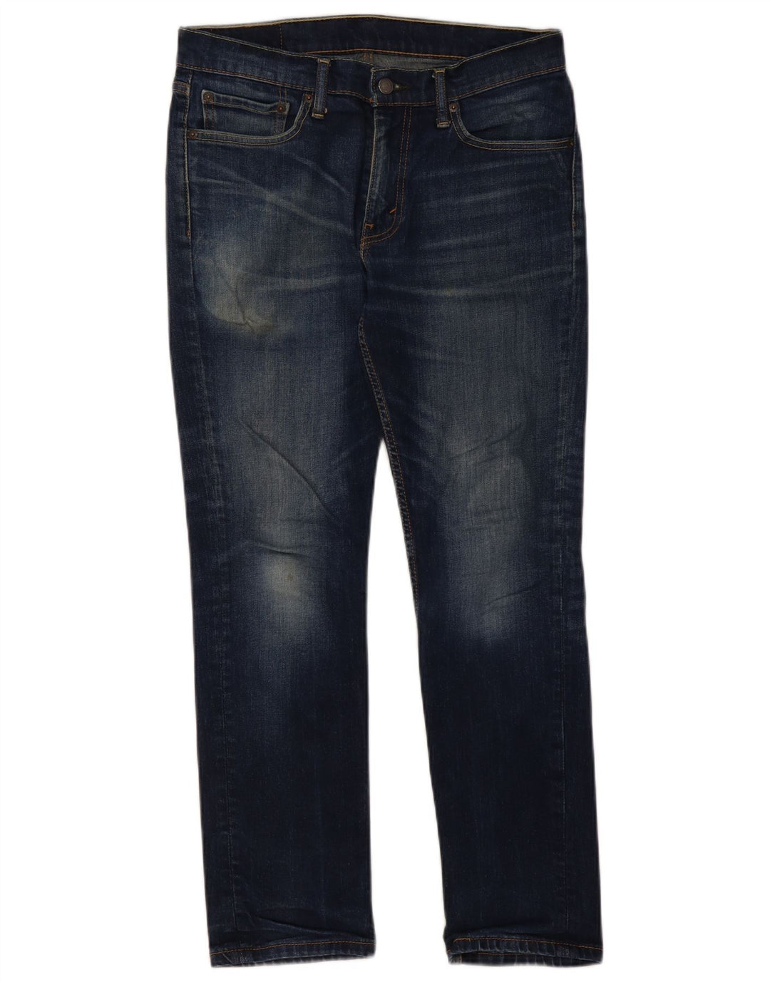 Damskie jeansy Levi's 511 Slim W32 L30 Granatowa bawełna