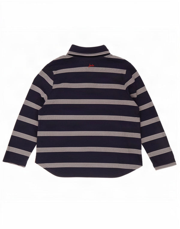 Damska bluza z zamkiem Joules UK 18 XL, bawełniana w granatowe paski