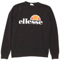 Męska bluza Ellesse Heritage z grafiką, średnia czarna bawełna