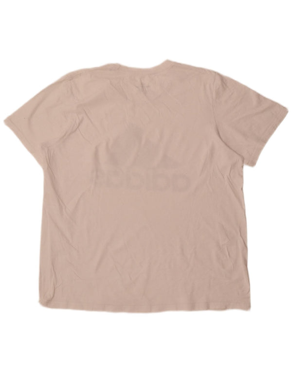 Adidas Męski T-shirt z grafiką Top XL Biały