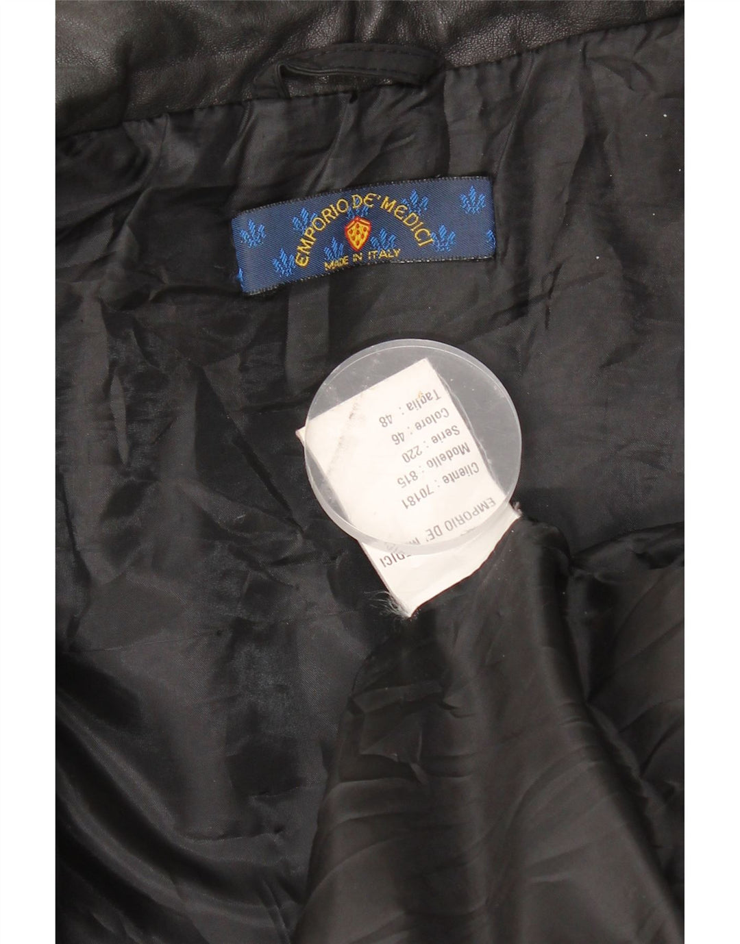 Damska kurtka wiatrówka w stylu vintage IT 48 XL, czarny poliester