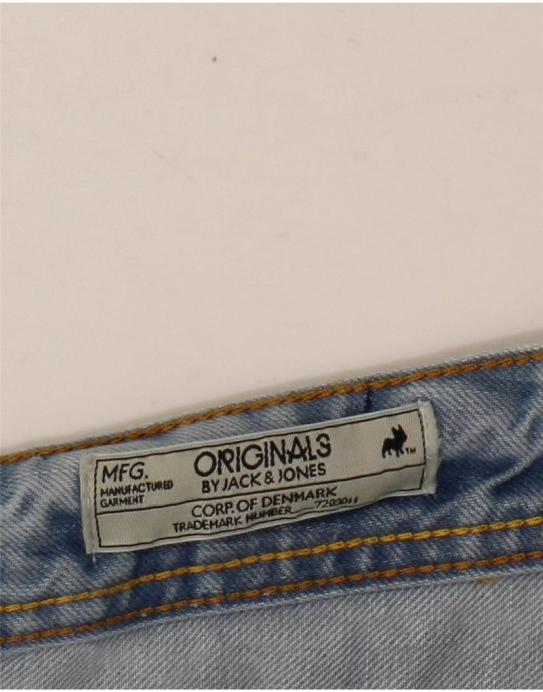 Męskie jeansy Jack & Jones Tim Distressed W34 L31 Niebieskie