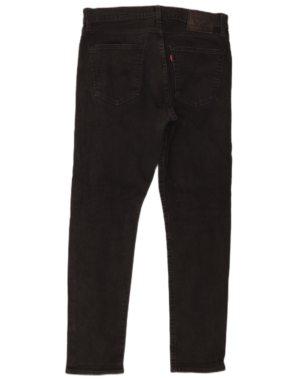 Męskie jeansy Levi's 512 Slim Tapered W34 L32 Czarna bawełna