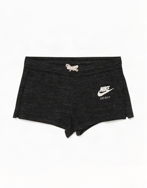 Damskie spodenki sportowe Nike UK 16, duże, czarne, bawełniane w cętki