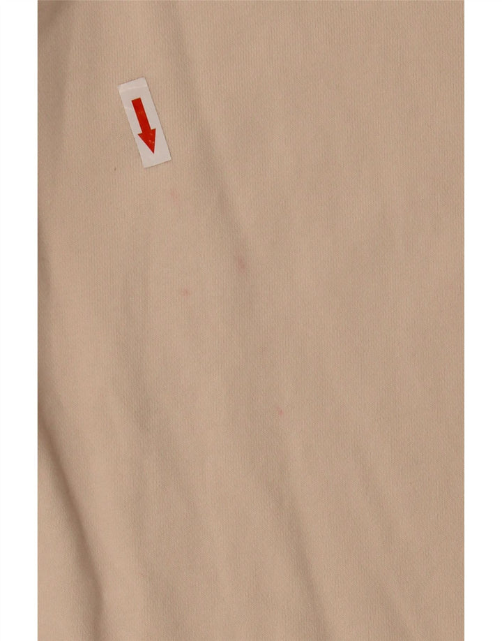 Damska bluza dresowa Nike UK 14, średnia beżowa bawełna