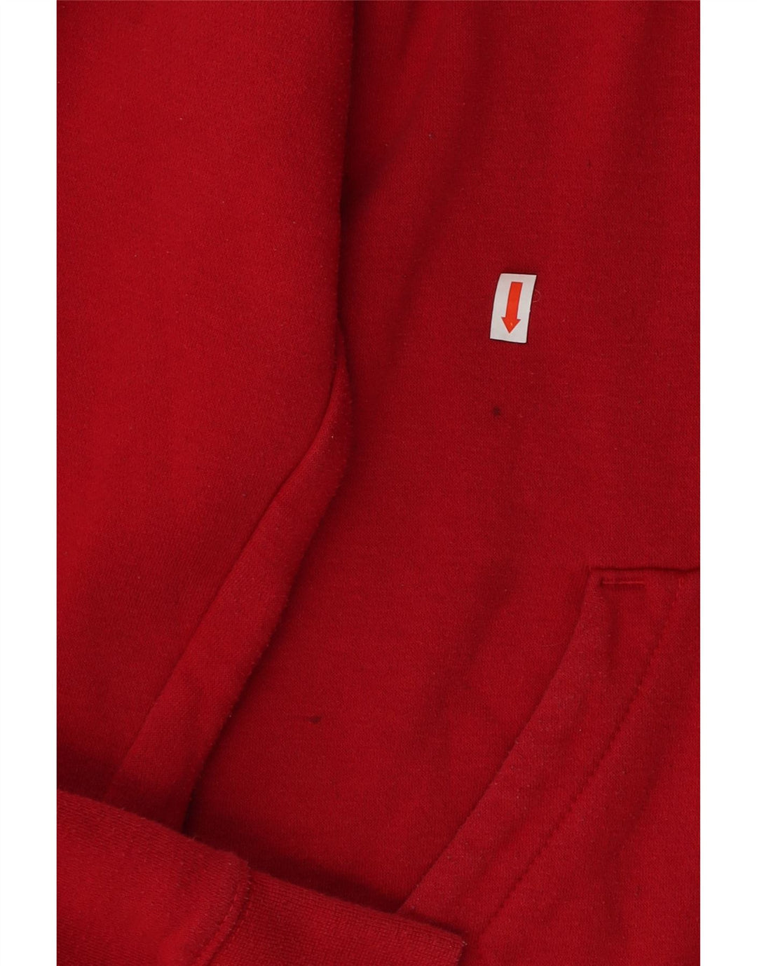 Chłopięcy sweter z kapturem JORDAN 12-13 lat, duży, czerwony, bawełniany