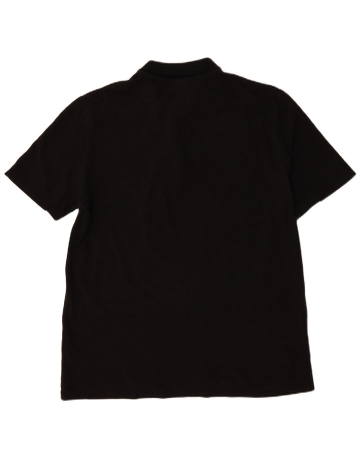 Męska koszulka polo UMBRO 2XL, czarna, bawełniana