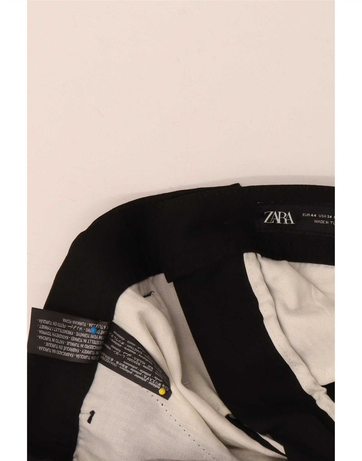 Męskie krótkie spodnie Zara EU 44 Large W34 L25 Czarny poliester