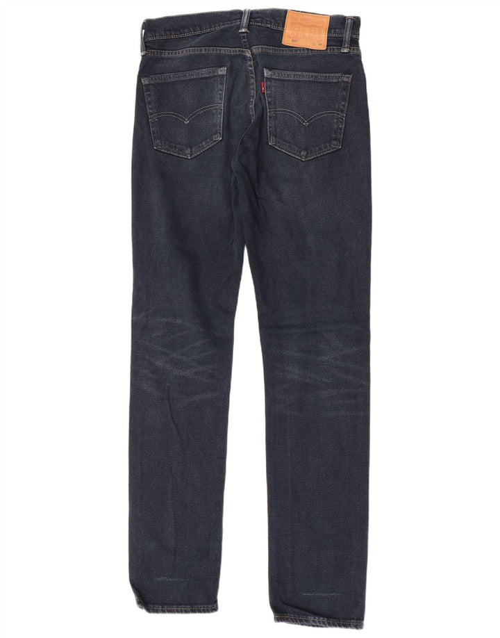 Męskie jeansy Levi's 511 Slim W31 L34 Niebieska bawełna