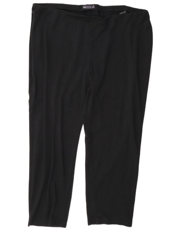 Legginsy Marks & Spencer Damskie UK 24 4XL W44 L28 Czarna Wiskoza