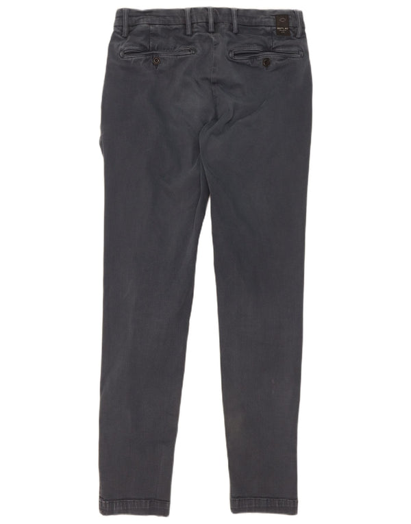 Męskie spodnie typu slim chino Replay W31 L32 granatowe