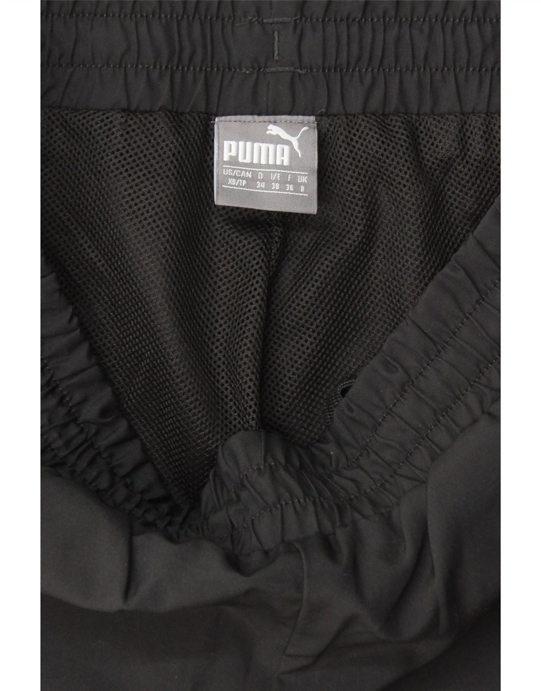 PUMA Womens Tracksuit Trousers UK 8 Small  Black Vintage Puma and Second-Hand Puma from Messina Hembry 