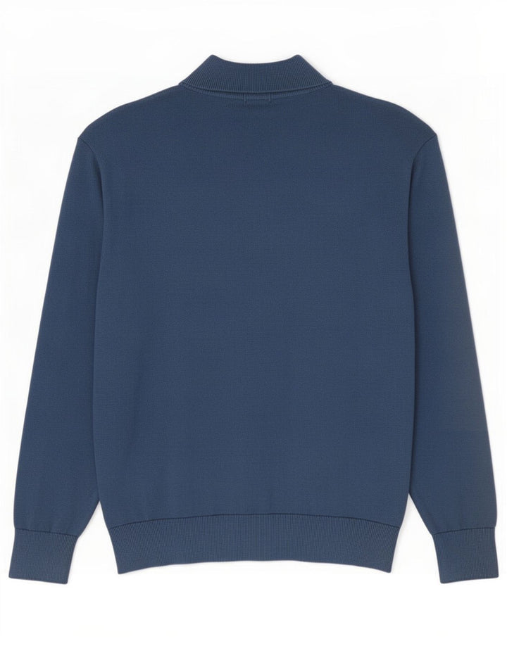 Timberland Męski sweter z zamkiem błyskawicznym XL, niebieska bawełna
