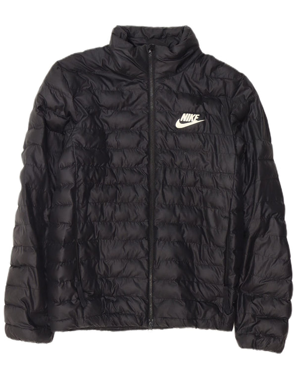 Męska ocieplana kurtka Nike UK 36, mała, czarna, poliester