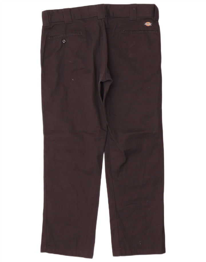 Męskie spodnie chino Dickies Slim Straight W36 L30 Czarny poliester