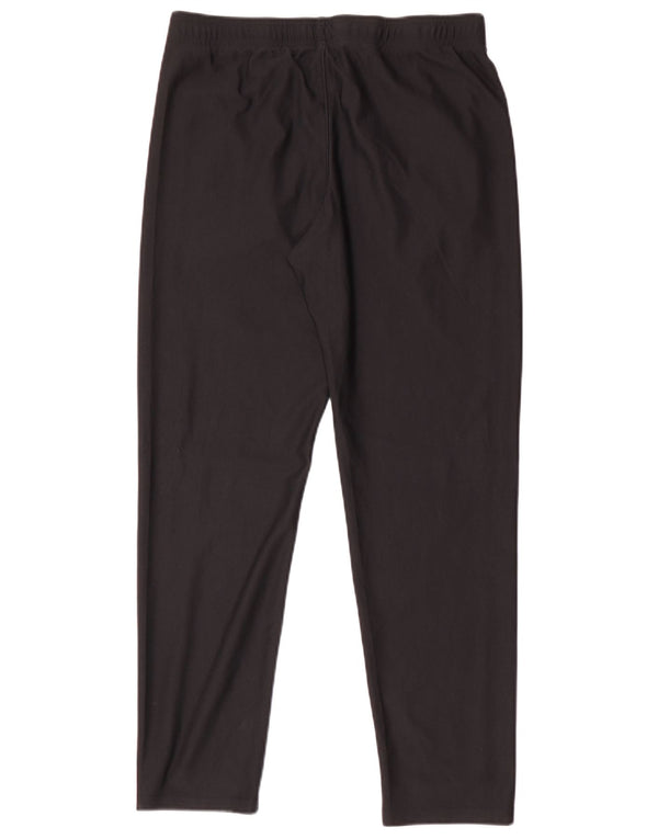 Spodnie dresowe chłopięce Under Armour 13-14 lat XL, czarne, poliestrowe