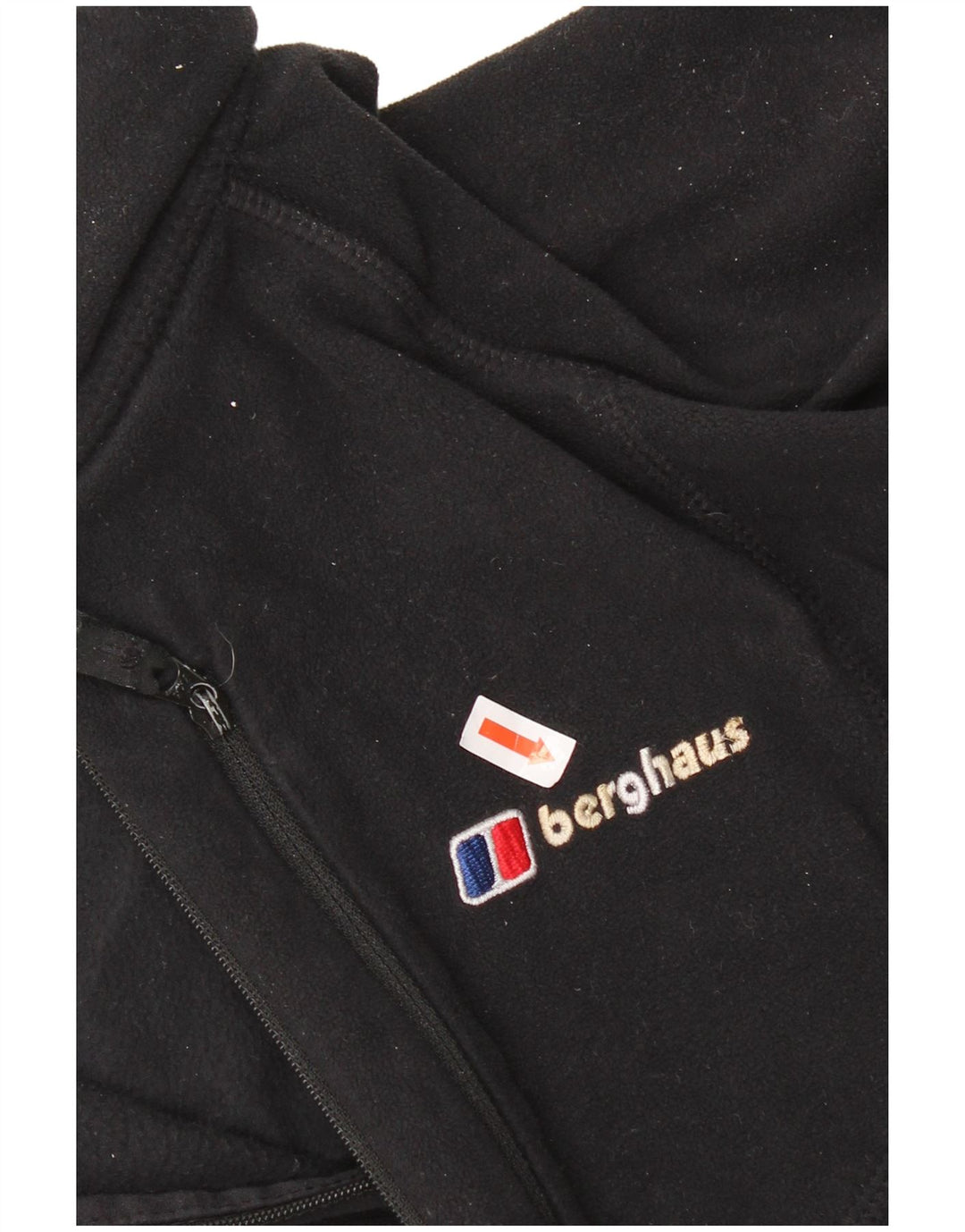 Męski sweter polarowy Berghaus z zamkiem błyskawicznym 2XL, czarny poliester