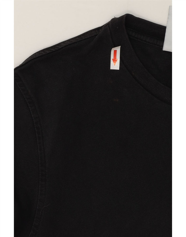 Adidas Męski T-shirt Top Duży Czarny Bawełniany