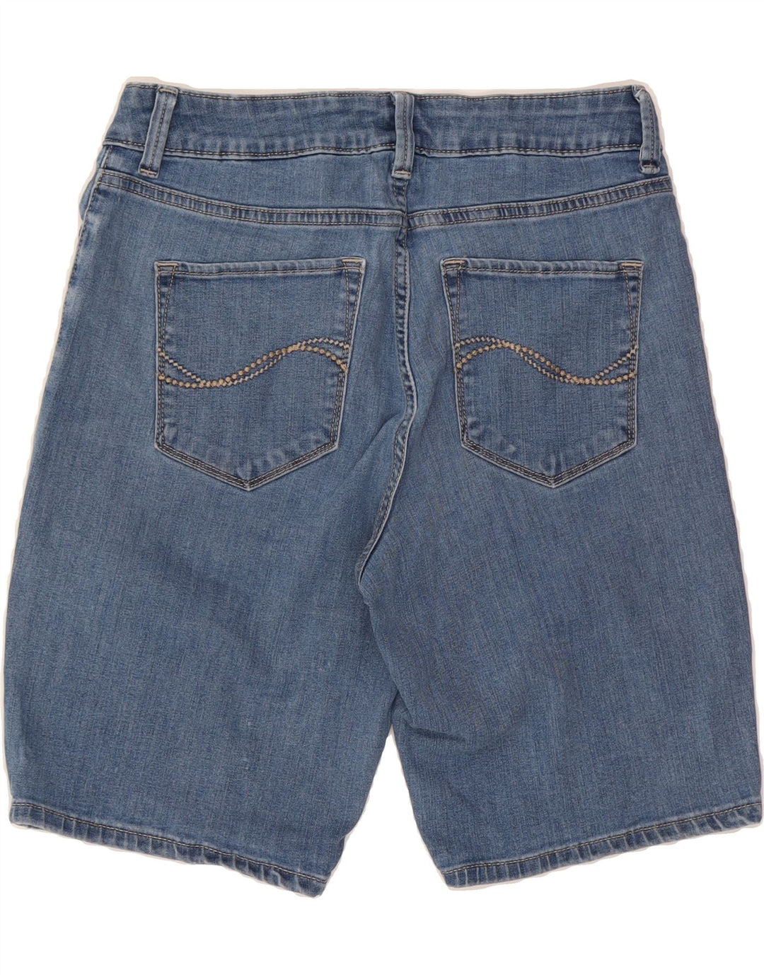 LEE Womens Curvy Fit Denim Shorts W30 Medium Blue Cotton Vintage Lee and Second-Hand Lee from Messina Hembry 