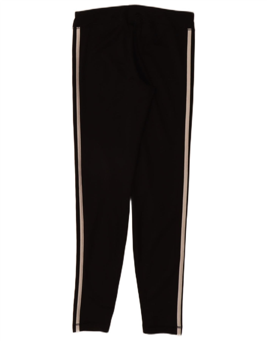 ADIDAS Girls Climalite Leggings 14-15 Years Black Polyester