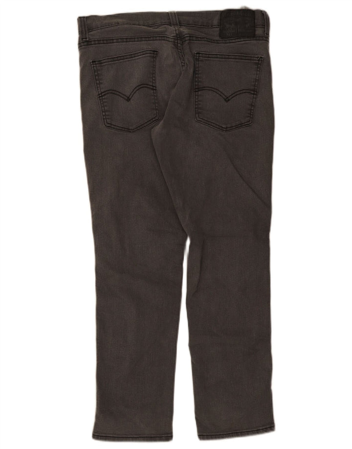 Męskie jeansy Levi's 511 Slim W34 L30 Szara bawełna