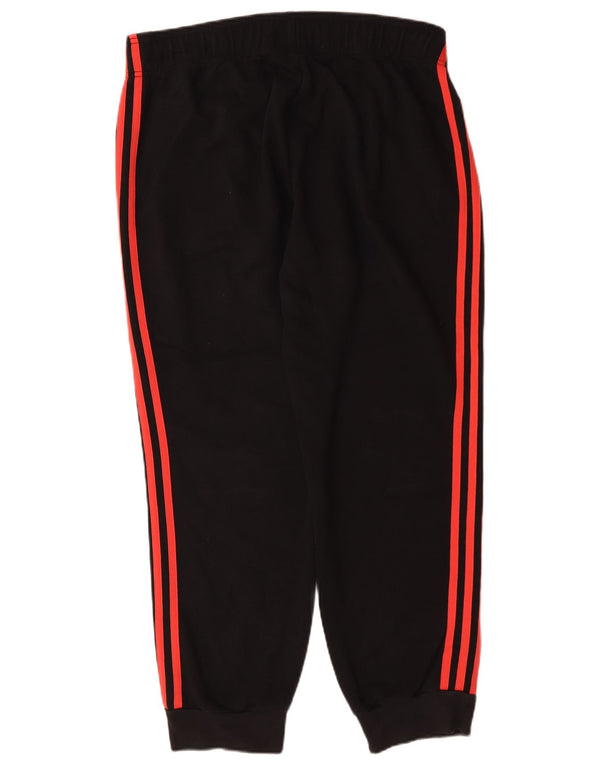 Damskie spodnie dresowe Adidas Joggers UK 20/22 XL Czarna bawełna