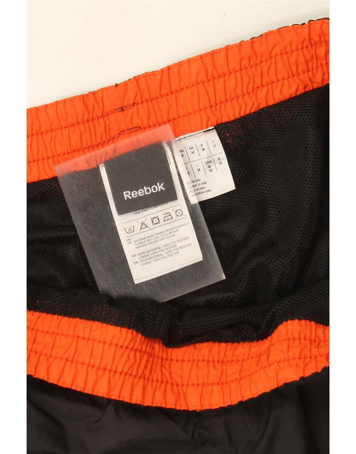 Męskie spodnie dresowe Reebok Joggers, średni czarny poliester