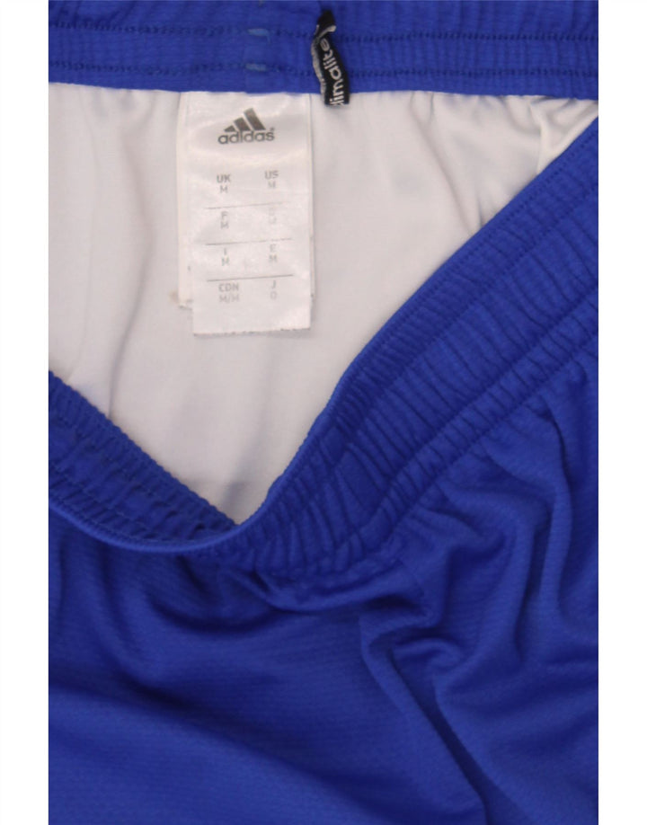 ADIDAS Mens Climalite Sport Shorts Medium  Blue Polyester Vintage Adidas and Second-Hand Adidas from Messina Hembry 