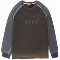Męska bluza z grafiką Puma, sweter, średni granat, blok kolorów