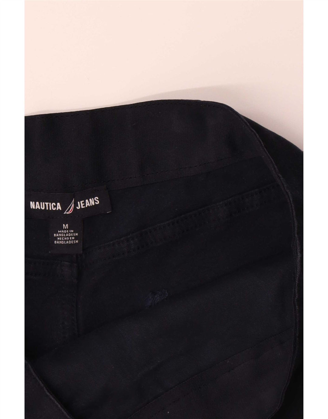 Damskie spodenki Chino Nautica, średnie W30, granatowe, bawełniane