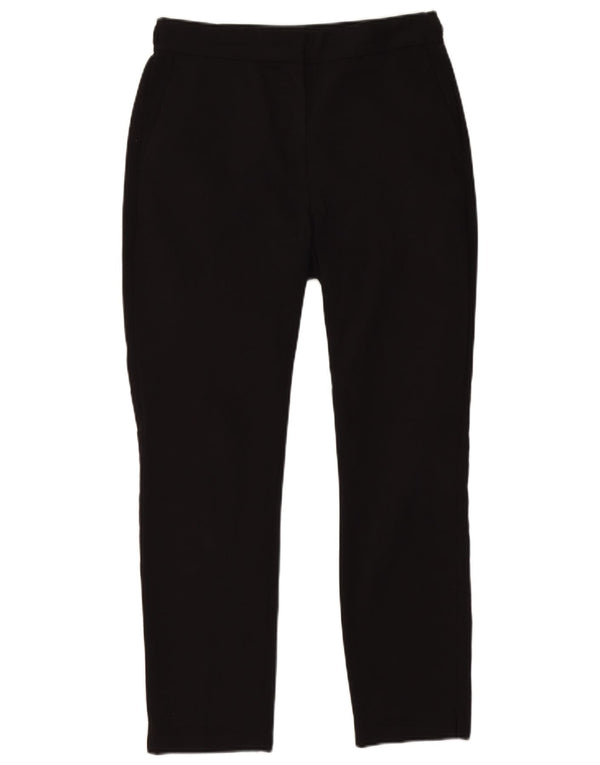 Spodnie damskie Zara Slim Chino, średnie W28 L26, czarne bawełniane