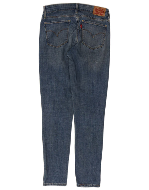 Damskie jeansy Levi's 711 Skinny W27 L27 Niebieskie bawełniane
