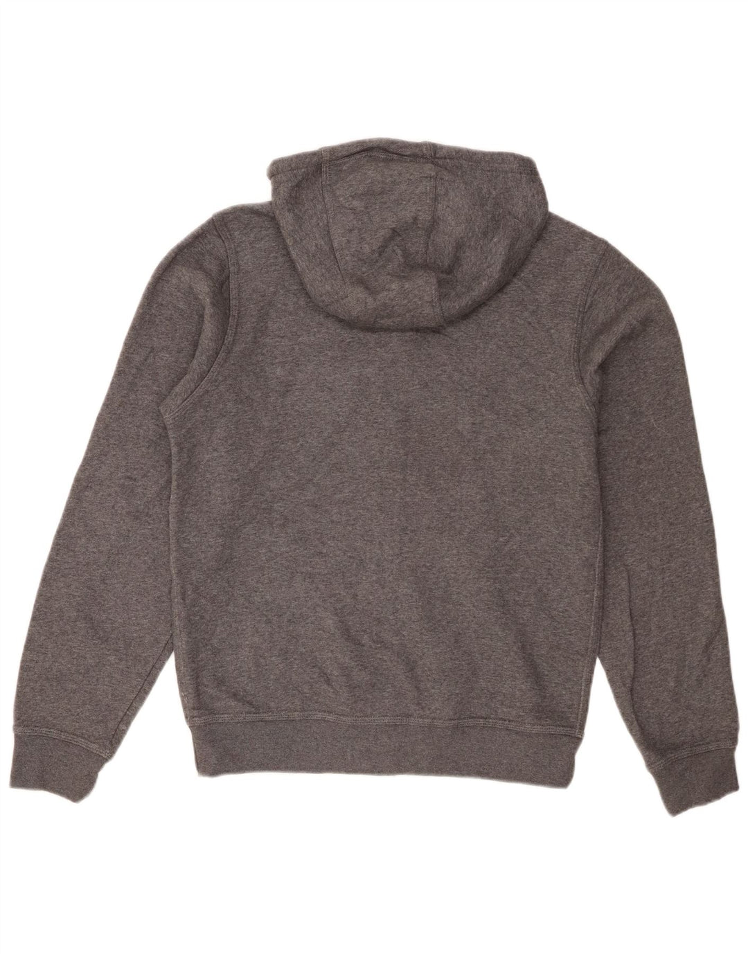 Męski sweter z kapturem i zamkiem błyskawicznym Nike, mały, szary, z bawełny w cętki