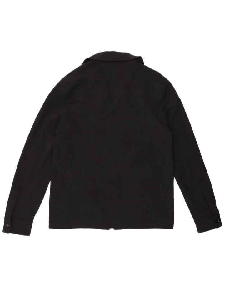 Koszula męska ZARA, średni czarny poliester