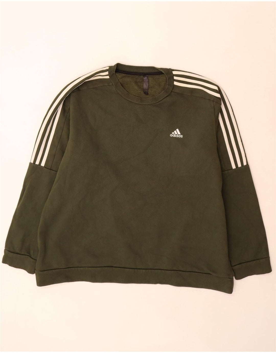 Bluza męska Adidas Jumper 2XL Khaki, bawełna