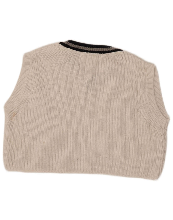 Tank top damski Urban Outfitters Crop Graphic UK 10, mały, biały