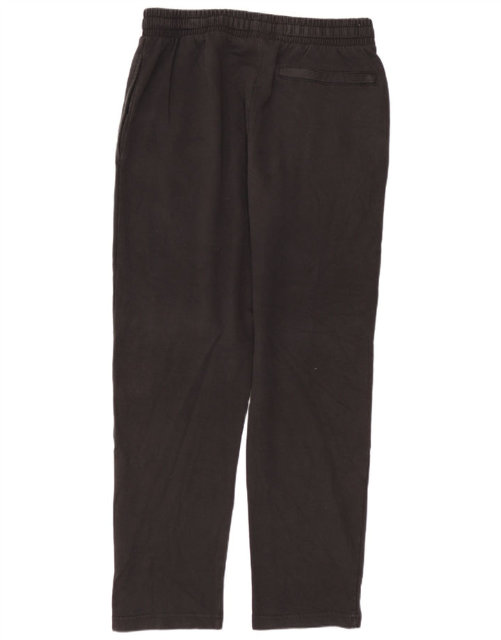 Damskie spodnie dresowe MARKS & SPENCER UK 14, średnie, czarne, bawełniane