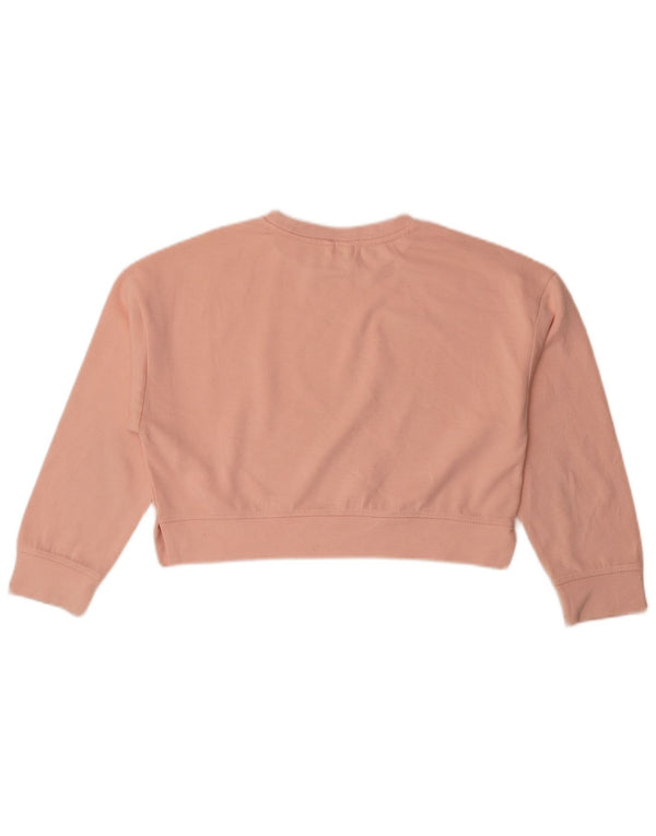 Bluza dziewczęca Zara Crop Graphic Jumper 11-12 lat Różowa