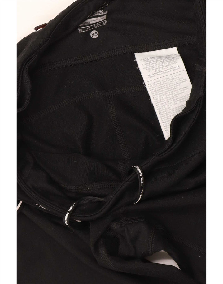 Damskie legginsy Nike Dri Fit UK 6 XS, czarny poliester