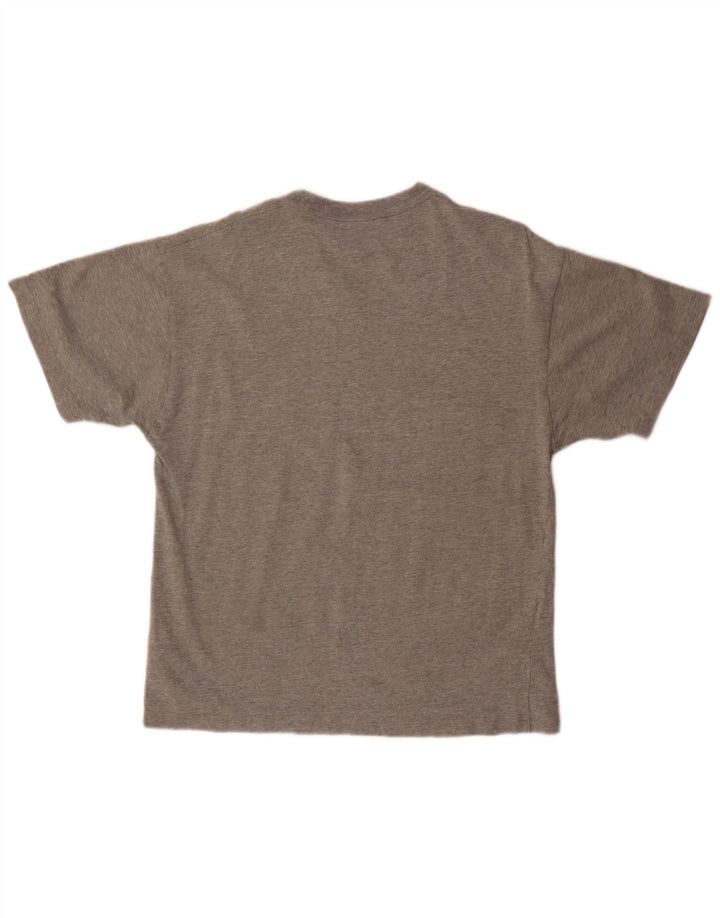 T-shirt męski Nike, średnioszary, bawełniany