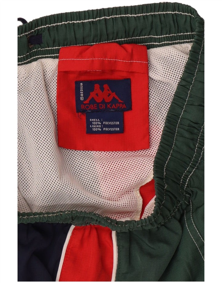 Męskie spodenki kąpielowe KAPPA, poliester w kolorze średniej zieleni