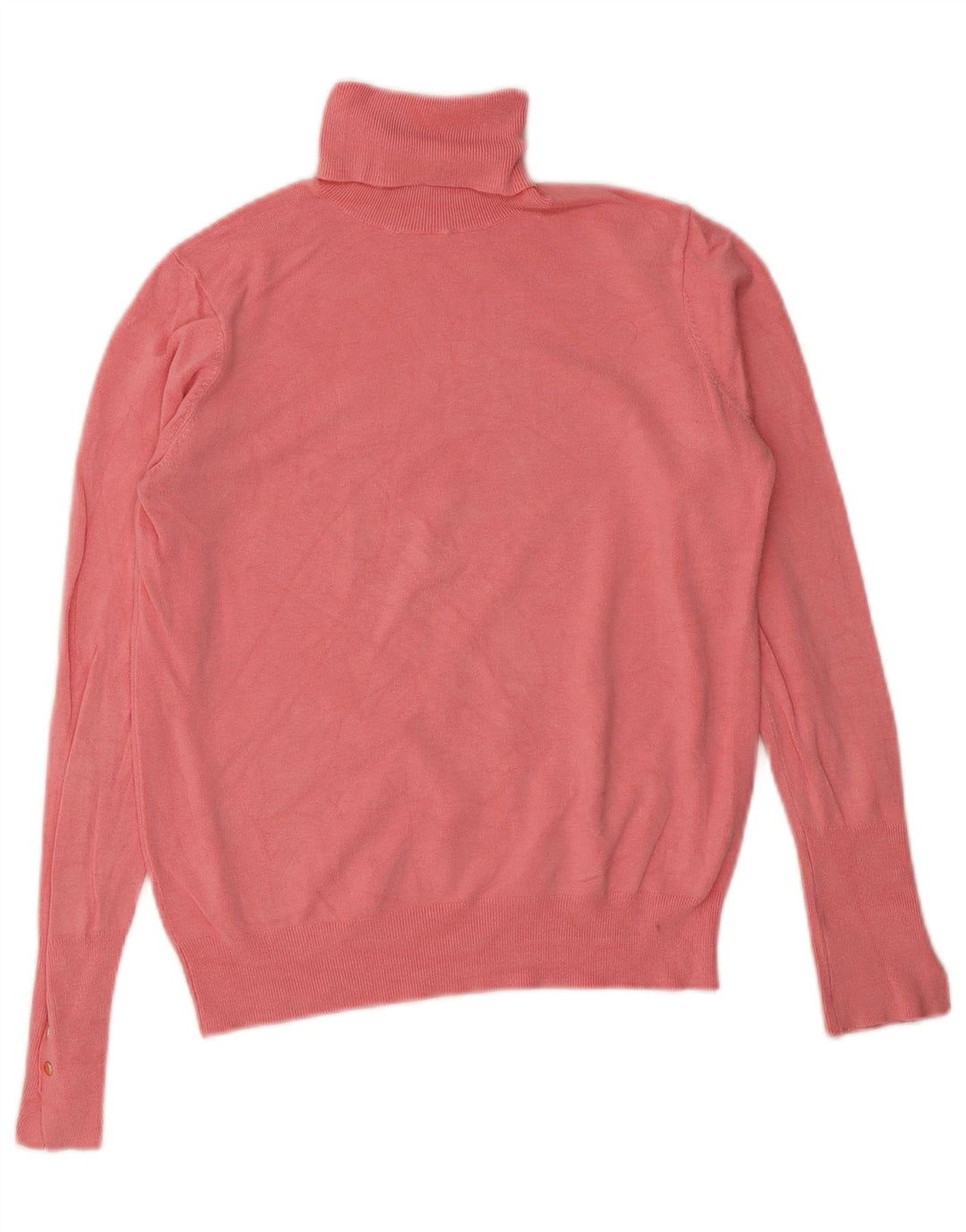 Sweter damski Zara z wywijanym dekoltem UK 10, mały, różowy