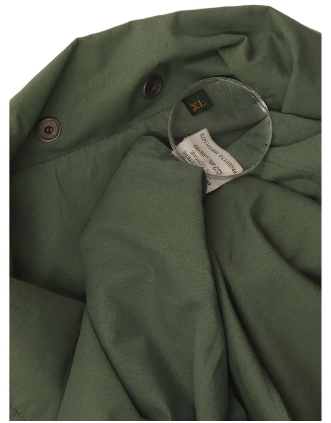 Męska kurtka użytkowa Vintage UK 42 XL Zielony poliester