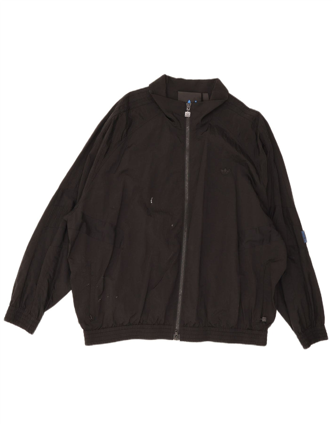 Męska kurtka bomber Adidas Loose Fit UK 42 XL Czarny poliamid