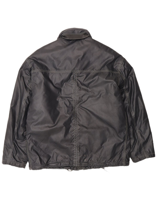 Męska kurtka z kapturem z kapturem Wampum UK 42 XL Czarny nylon