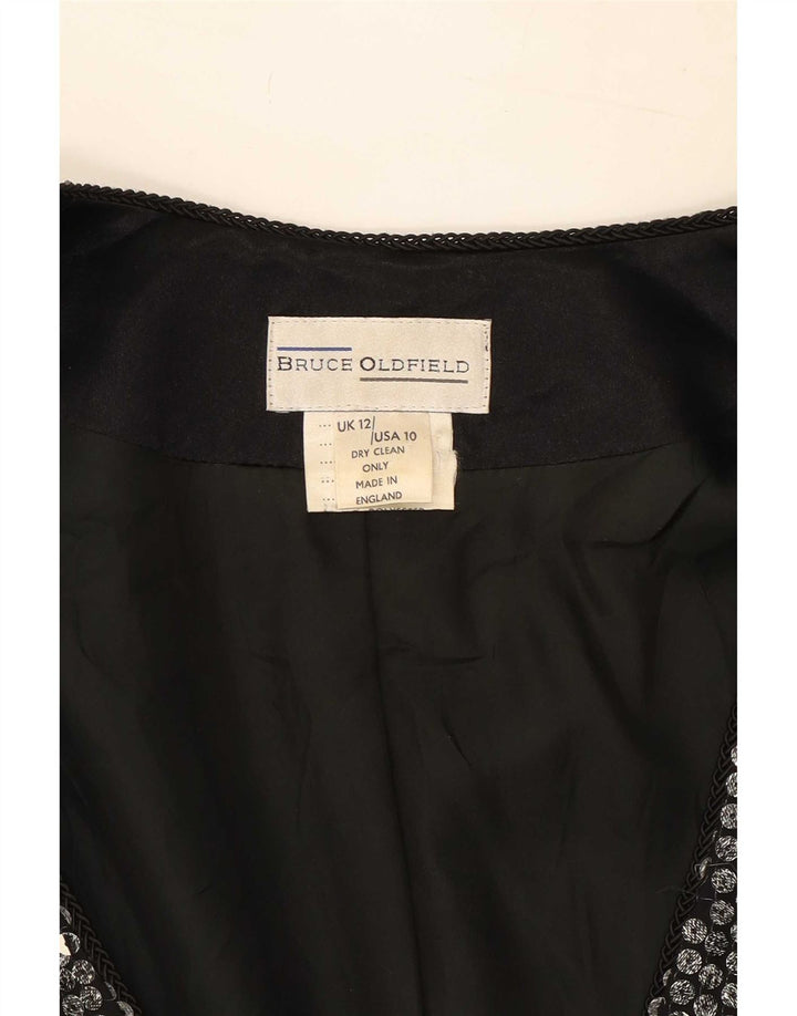 Damska marynarka Bruce Oldfield UK 12 Medium Silver