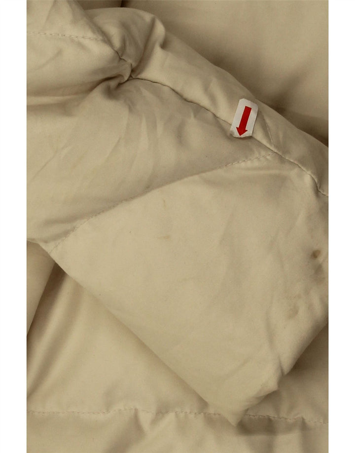 Kurtka dziewczęca typu oversize Diadora, duża, wyściełana, 9-10 lat, beżowy poliester