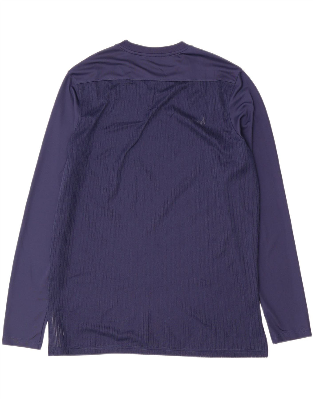 Męska koszulka Nike Dri Fit Slim Fit z długim rękawem XL, granatowa, poliestrowa