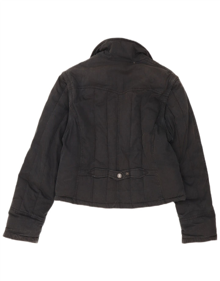 Kurtka damska Levi's Crop Utility UK 16, duża czarna